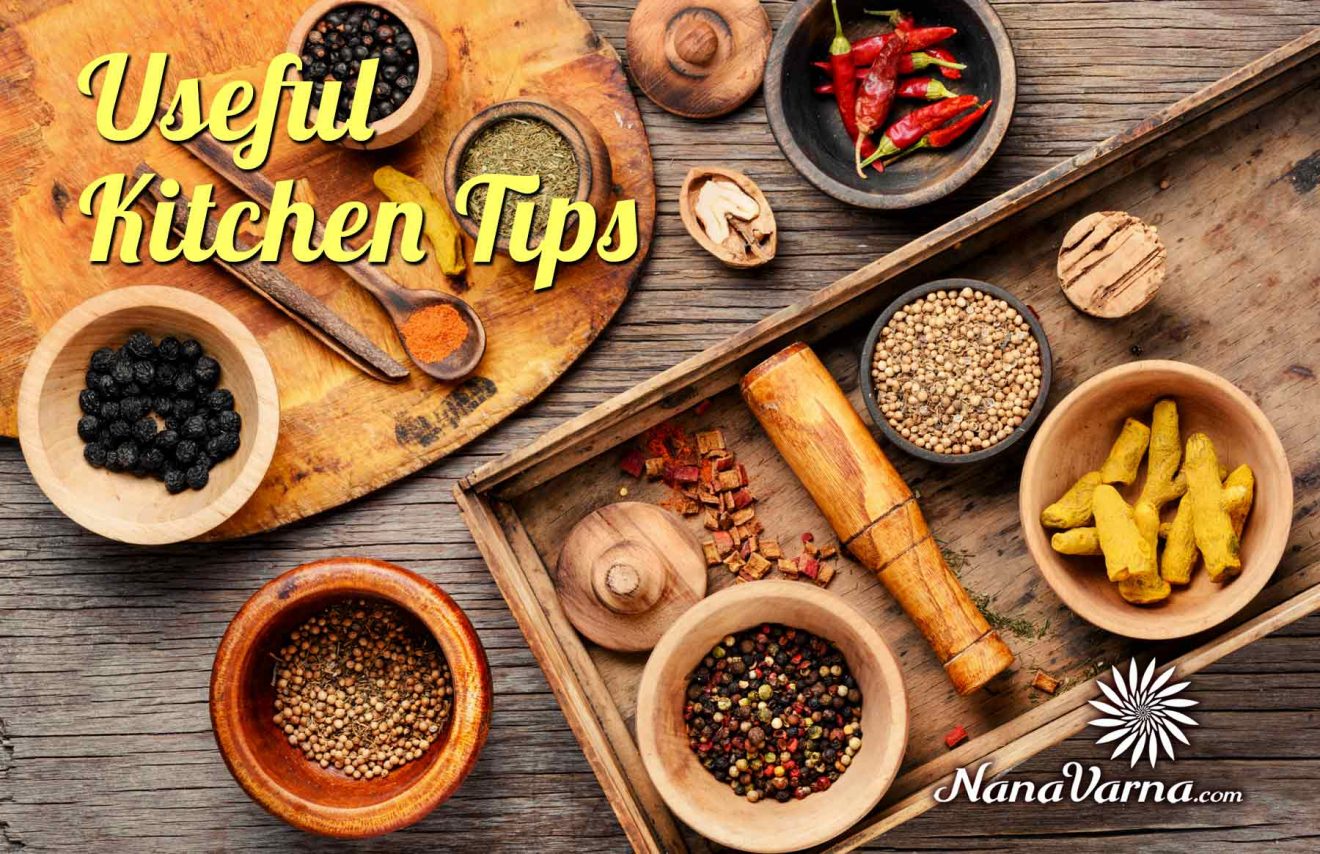 Useful Kitchen Tips